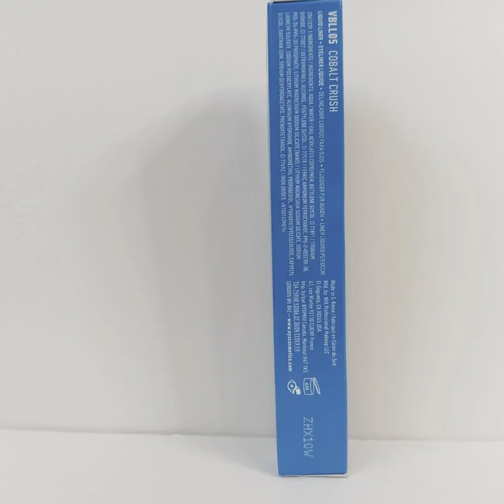 NYX Cobalt Crush Vivid Brights Matte Liquid Eyeliner 0.06 fl. oz /2.0 mL VBLL05